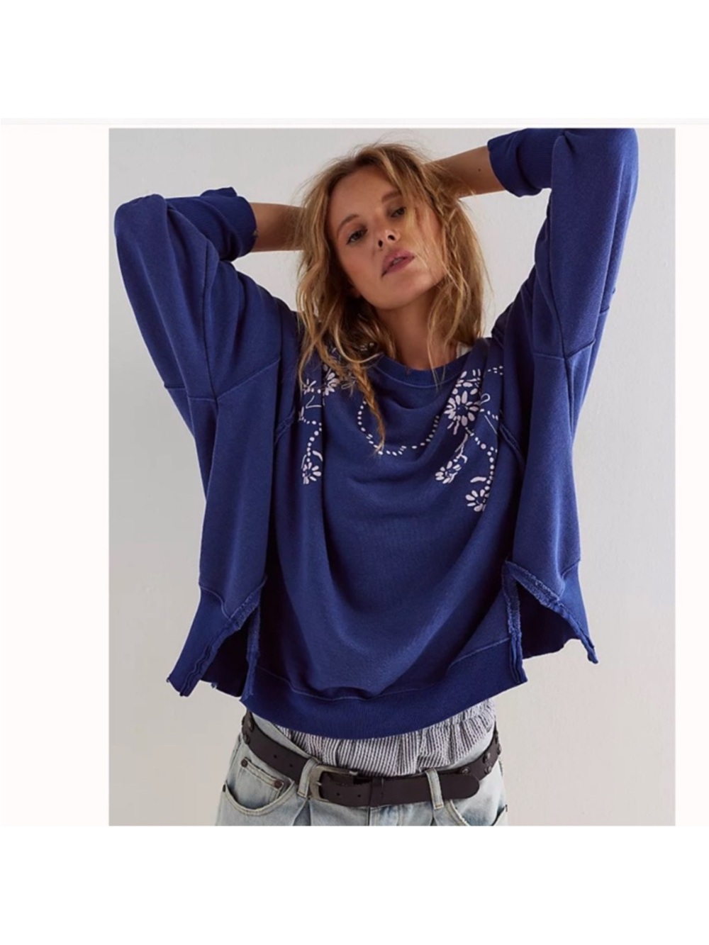 Free People We The Free Graphic Camden in Blue